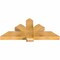 Ekena Millwork Redmond Rough Sawn Timber Gable Bracket, Western Red Cedar, 48"W x 22"H x 4"D x 6"F, 11/12 Pitch GBW048X22X0406RED00RWR - alternate 4